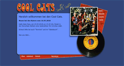 Desktop Screenshot of cool-cats.de